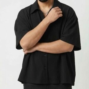 Oversized Black Shirt